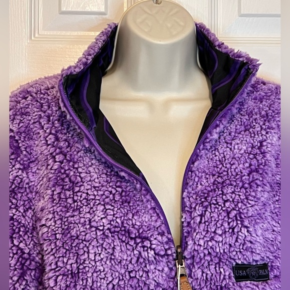 USA Palm Purple Sherpa - Boogie 2.0 / Mens / XXS, Reversible Sherpa - Picture 4 of 10